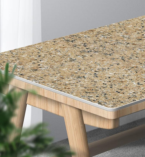 Granite Contact Paper Glossy Surface Brown Marble Contact Paper Thicken Waterproof Film Contact Paper Self Adhesive Granite Look Contact Paper for...