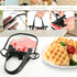 Beautyflier Carrying Bag Compatible with DASH Mini Waffle Maker 4 Inch, Storage Bag for Mini Waffle Maker, Portable Clear Organizer Bag for Who Lo...