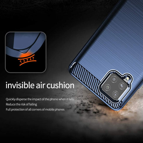 Osophter for Galaxy A42 5G Case Samsung M42 5G Case Shock-Absorption Flexible TPU Rubber Protective Cell Phone Cover for Samsung Galaxy A42 5G(Nav...