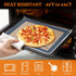 Silicone Baking Mat Large Baking Sheets for Oven 3 Pack-2 Half Sheets Mats +1 Quarter Baking Sheet,Reusable & Non Stick Baking Supplies Bakeware M...