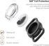 Waterproof Airtag Dog Collar Holder, Silicone & ABS Airtag Holder for Dog & Cat Collars, Ultra-Durable, Lightweight and Protective Airtag Case (Bl...