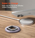 SURITCH for MagSafe Phone Grip, Magnetic Phone Ring Holder for MagSafe, Magnetic Phone Grip Stand Finger Loop Ring Kickstand for iPhone 15 Pro Max...