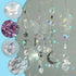 HYBEADS DIY Suncatchers, 400pcs Sun Catchers Making Supplies Kit Art and Crafts for Adults Hanging Prism Sun Catcher with Crystals Rainbow Maker f...