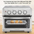 2 PCS Stainless Steel Baking Tray Pan Compatible with Cuisinart Toaster Oven Tray,Suitable for Cuisinart Air Fryer TOA-060 and TOA-065, Cookie & B...