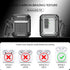 Airpods Case 2 and 1 with Cleaning Kit, Apple AirPods 2nd Generation/1st Generation Charging Case with Keychain, Anti-Fall Latch Design, Front LED...