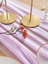 BOXAN Rustic 30x120 Inch Light Purple Sheer Table Runner for Boho Lavender Wedding Party Decor,Romantic Bridal & Baby Shower Lilac Reception Table...