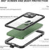 iPhone 14 Pro Max Waterproof Case-Full Body Protection, Built-in Scratch Resistant & Anti-Fingerprint Screen Protector, Wireless Charging, Dust, D...