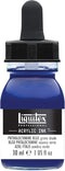 Liquitex Professional Acrylic Ink, 1-oz (30ml) Jar, Phthalocyanine Blue Green Shade...