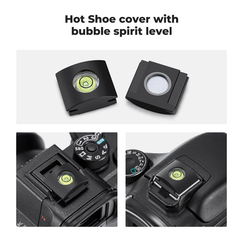 K&F Concept Screen Protector & Hot Shoe Cover Kit for Sony A9 A7III A7R II 7II 7S II A9II A7R III A1 RX1R RX1 RX10IV A7C A7S III A7R IV RX10 III R...
