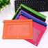Zippered Binder Fabric Pencil Pouch 3 Rings with Clear Window for School Classroom Organizers 8 pack (multicolor)...
