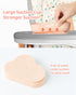 SUPERMAMA Suction Silicone Baby Feeding Set, 2 in 1 Baby Silicone Suction Bowls and Spoons, BPA Free, Infant Babies and Toddler Self Feeding Led W...