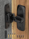90/180 Degree Flip Barn Door Lock, Protect Privacy - Security Door Latch, Small Gate Latches Hardware for Barn, Garden, Bathroom, Cabinet, Window,...