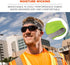 Ergodyne Chill-Its 6605 High-Performance Headband - Terry Cloth Sweatband, Lime, One Size...