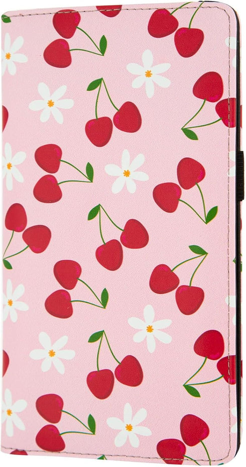 checkbook cover,Checkbook Cover for Duplicate Checks,RFID Checkbook Register Cute Wallet women Men Credit Card Holder (Pink Cherry)...