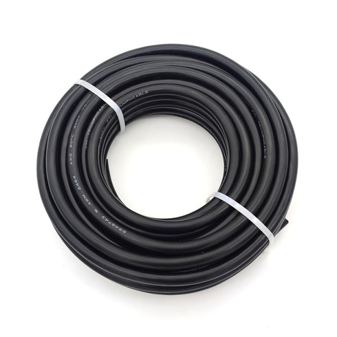 Oxygen-Free Copper 10AWG 2 Conductor Pure copper Flexible Electrical Wire Cable Stranded PVC 2Cord for Lighting Automotive Battery(10AWG-2C, 10ft)...