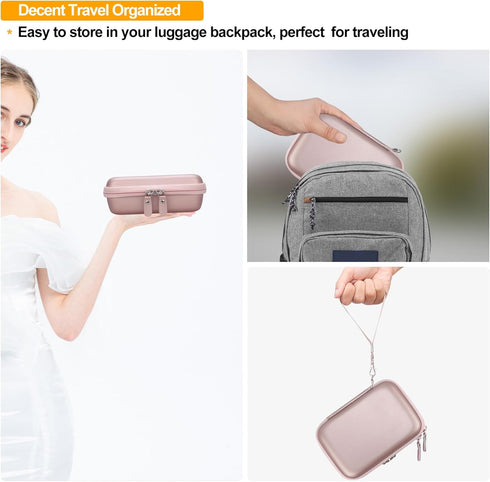 Camera Carrying Case Compatible with Fujifilm Instax Mini EVO Instant Camera, Camera Lens cover Photo Printer Travel Protective Storage Holder, Me...