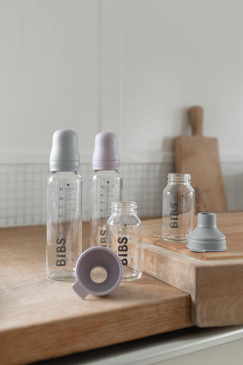 BIBS Bottle Kit - Part of Set. Mix and Match with BIBS Glass Bottles in Different Sizes, Bottle Kit Color - Part of Set, Iron...