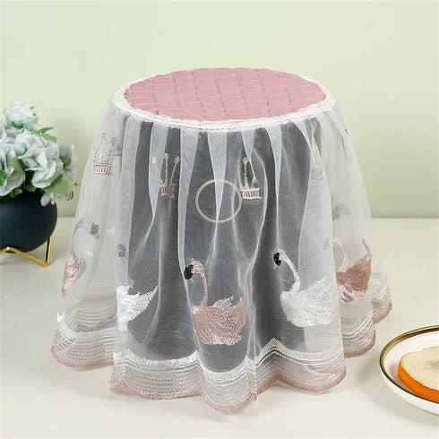 Air Fryer Cover Dust Cover Lace Embroidery Crock Pot Cover Small Appliance Covers Kitchen Decor...