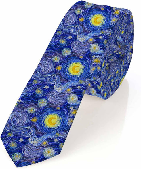 White Floral Mens Tie Botanical Romantic Printed Floral Men's Necktie Ties for Mens Daily Wedding Party Business...