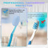 6 Packs Toothbrush Covers, Silicone Toothbrush Covers Caps for Electric Toothbrush Replacement Heads & Manual Toothbrush...