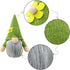 Gehydy Set of 2 Spring Gnomes Plush Easter Sunflower Gnome Decoration Gift Handmade Green Scandinavian Tomte Stuffed Farmhouse Decor for Home Kitc...