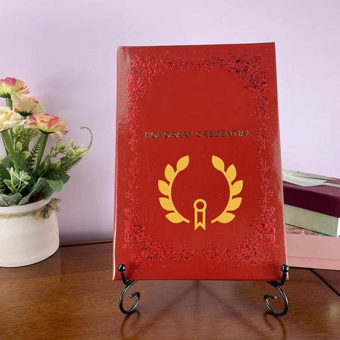 2PCS Premium Black Iron Plate Stands for Display 10 Inch, Decorative Solid Metal Plate Holders for Displaying, Mini Easel, Frame, Book, Card, Plaq...
