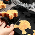 Skull Cake Mold, Halloween Skull Cake Pans, 6 Cavity Silicone Skull Baking Molds for Muffin, Cakelet, Jello, Pudding, Handmade Soap, Gelatin, Blac...
