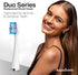 AquaSonic Duo Series Replacement Brush Heads | for Normal & Sensitive Teeth | Compatible with Duo Series & Home Dental Center Toothbrush Handles |...