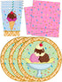 Ice Cream Shop Birthday Party Supplies - Ice Cream Party Decorations - Ice Cream Sprinkles Party Supplies - Sprinkles Party Supplies | Tableware S...