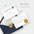 50Pcs Gold & Gold Wax Seal Stickers Handmade Vintage Botanical Leaves Adhesive Letter Wax Stickers for Wedding Party Invitations, Envelope, Gift W...