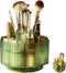 Makeup Brush Holder, 360° Rotating Makeup Organizer for Vanity with 5 Slot Large Capacity Spinning Cosmetic Display Case Skin Care Tray for Counte...
