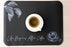 LULY Coffee Mat Absorbent and Quick Dry Mat 15.75x11.81 inch for Countertop – Non-Slip Rubber Backed Coffee Bar Mat – Modern Coffee Art – Highly A...