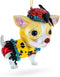Chic Chihuahua Blown Glass Christmas Ornament...