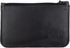 Hide & Drink, Zippered Wallet, Card Case, Folded Bills Storage, Coin Organizer, Travel Accessories, Full Grain Leather, Handmade, Charcoal Black...