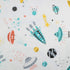 Astronaut Space Galaxy Baby Crib Sheet Outerspace Adventures 100% Soft Breathable Microfiber Baby Sheet Fits Standard Size Crib Mattress 28in x 52...