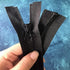 2pcs 30inch Separating Bottom Zipper #5 Black Plastic Jacket Zippers with Zipper Pulls for Coats, Bags, Jackets, and Other Sewing Crafts (30 inch)...