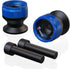 MZS 10MM Swingarm Spools - Universal M10 x 1.25 and M10 X1.5 Motorcycle Sliders Stand CNC Blue Compatible with EX250 EX300 EX650 Z1000SX Z750 Z100...