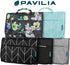 PAVILIA Hanging Toiletry Bag Women Men, Travel Kit Foldable Toiletries Organizer, Roll up Cosmetics Makeup Bag Accessories, Waterproof Essentials ...