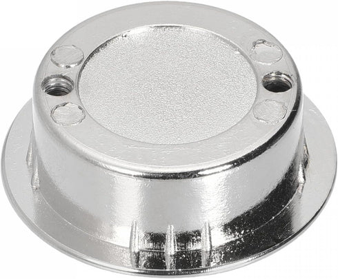uxcell Finger Flush Pull Handle Outer Dia. 42mm/1.65" Brushed Silver with Screw...
