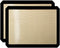 Premium Non Stick Silicone Baking Mats Quarter Sheet Toaster Oven Liner Small,Set Of 2 Mats (Size 8.5" - 11.5")...