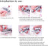 Portable Manual Sewing Machine Set 25x15.5x3.5cm Hand Sewing Machine for Clothing, Silk, Hem, Curtain, Fabric......