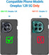 Anloes Case for Oneplus 12R 5G(2024), Phone Case Heavy Duty Shockproof Dustproof Rugged Protective, 3 in 1 Bumper Cover for One Plus 12R (Black).....