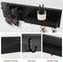 Key Holder for Wall, Decorative Entryway Shelf with Hooks Holds Keys, Dog Leash, Sunglasses – Key Hanger with 3 Hooks Organizes, Enhances Home Dec...