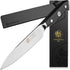 KESSAKU Utility Knife - 5 inch - Dynasty Series - Razor Sharp Kitchen Knife - Forged ThyssenKrupp German High Carbon Stainless Steel - G10 Garolit...