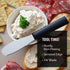 RADA Cutlery Party Spreader Knife, Made in USA, Black Handle...
