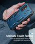 FNTCASE for Samsung Galaxy A14-5G Case: Dual-Layer Protective Textured Shockproof Rugged TPU Cover with Kickstand | Military Grade Drop Protection...