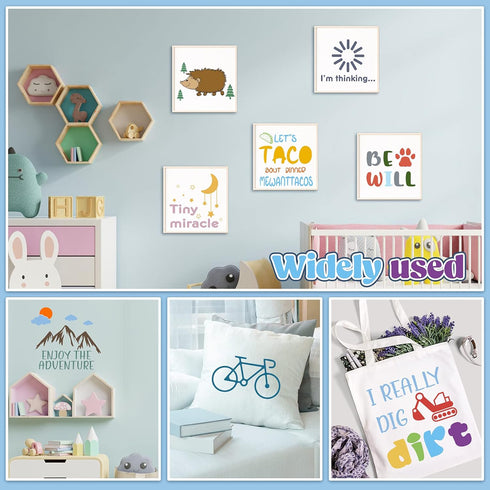 30 Pack Baby Shower Stencils Cute Onesie Stencil Mixed Animals Pattern Painting Stencils Templates Reusable for Painting Bodysuit Bags Shirts...