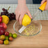 Lemon Zester, Hand Cheese Grater, Zester Grater with Handle, with Razor-Sharp Stainless Steel Blade, Protective Cover and Cleaning brush, Dishwash...