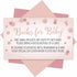 Hadley Designs 25 Book Request Baby Shower Guest Book Alternative-Gold Baby Shower Invitation Inserts, Books For Baby Shower, Bring A Book Instead...