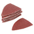Oscillating Tool Sanding Pads Kit, Finger Triangle Sandpaper for Surface Sanding, Mechanical Maintenance Cleaning, Polishing, Deburring, 82 Pcs...